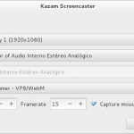 Kazam Screencaster screenshot