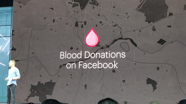 Donadores de Sangre, feature de facebook